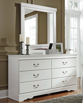 J&M Furniture - Ashley Furniture - Anarasia Dresser and Mirror - Dresser and Mirror - B129B3